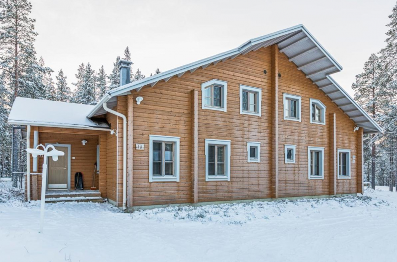 Levikaira Luxus Silver Pine Chalet in Levi in Lappland