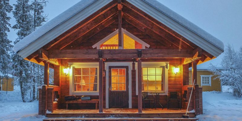 Lodge in Harriniva Schwedisch Lappland